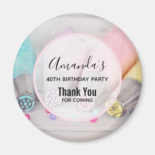 Íman Ferramentas de Decoração de Bolo Colorido Pastel O