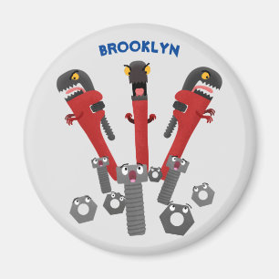 Íman Ferramentas engraçadas de monstro de wrench