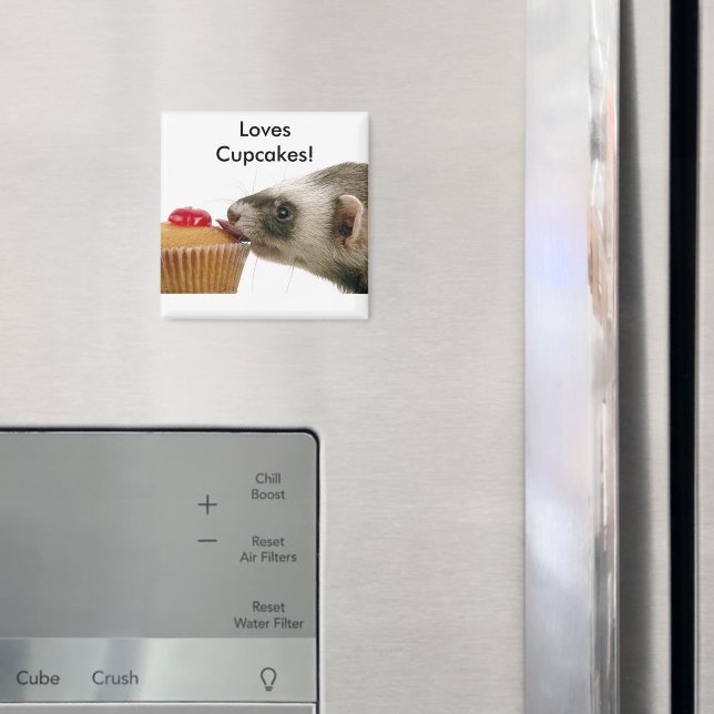 Íman Ferret Love Cupcakes (In Situ (Fridge))