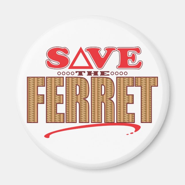 Íman Ferret Save (Frente)