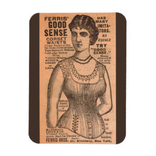 Íman Ferris Common Sense Corsets 1880s