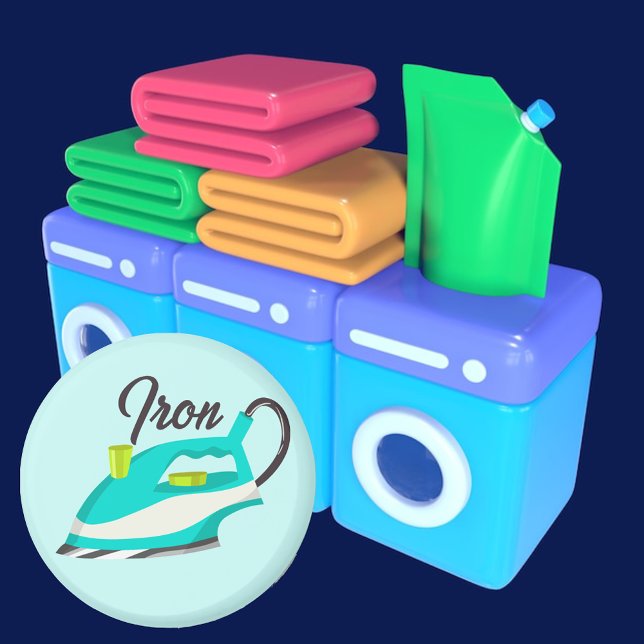 Íman Ferro de lavandaria (Criador carregado)