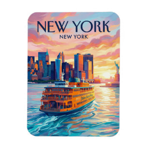 Íman Ferry de Staten Island EUA