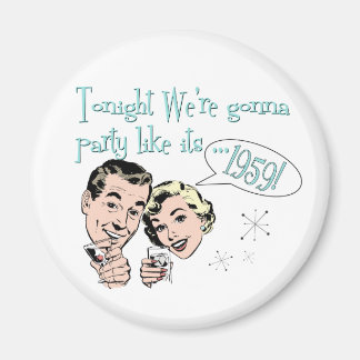 Íman Festa como se fosse 1959!