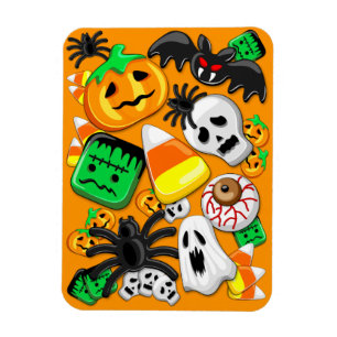 Íman Festa de Candies do Halloween Spooky