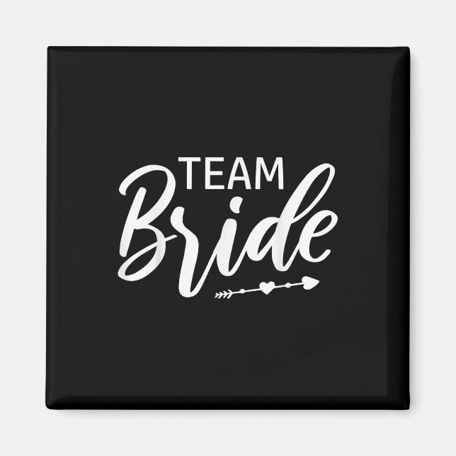 Íman Festa de casamento do Team Bride (Frente)