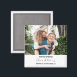 Íman Festa de casamento Personalizada de Imagem Persona<br><div class="desc">Imagem personalizada de Festa de casamento de fotograma personalizada</div>
