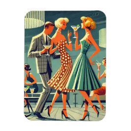 Íman Festa de Cocktail de Dança Martini Moderno de Mead