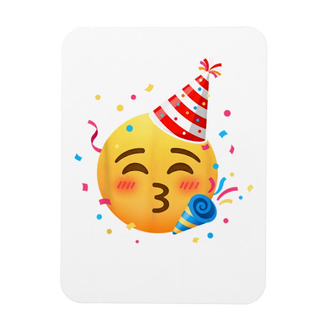 Íman Festa de Emoticon Divertido (Vertical)