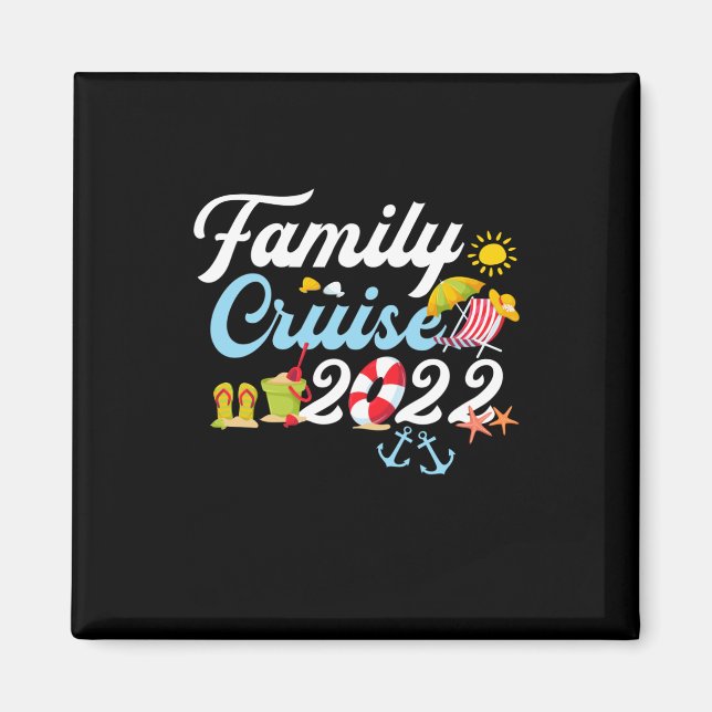Íman Festa de Férias Familiares do Cruise Famching 2022 (Frente)