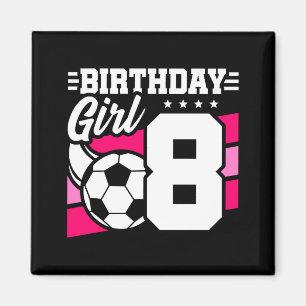 Íman Festa de Futebol de 8 Anos de Idade 8º Aniversário