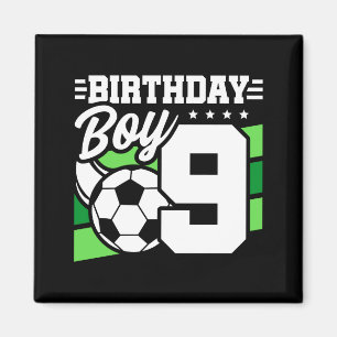 Íman Festa de Futebol de 9 Anos de Idade 9º Aniversário