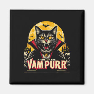 Íman Festa de Gato Negro Festa de Halloween Amantes de 