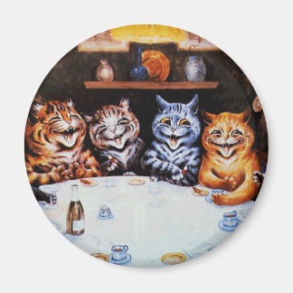 Íman Festa de Janto Louis Wain Trabalho de arte