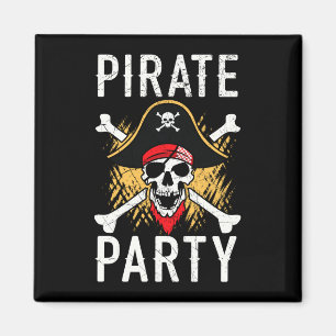 Íman Festa de pirata masculino caribenho bucaneiro aman