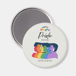 Íman Festa do Mês do ORGULHO LGBTQ da Aquarela