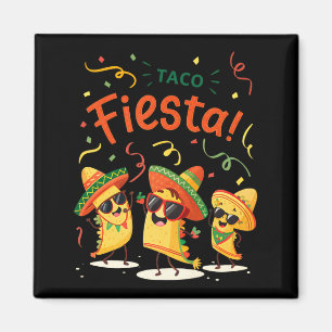 Íman Festa do taco fofa cinco de maio para todas as ida