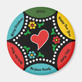 Íman Festa e presentes de Natal Portugueses do Coração