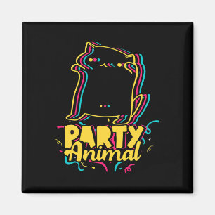 Íman Festa Engraçada Dançando Disco Animal Meme