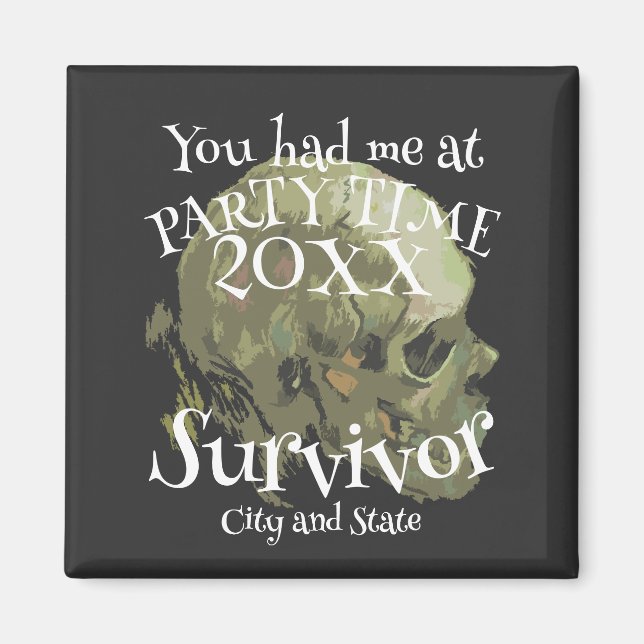 Íman Festa Mixer de Dança no Pátio 2024 Celebração de J (Frente)