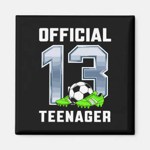 Íman Festa Oficial de Aniversário de 13 Anos Tema Futeb