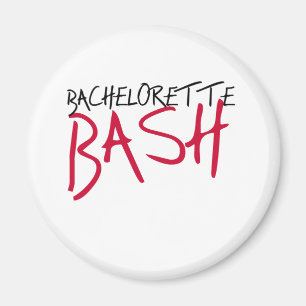 Íman Festança preta/vermelha de Bachelorette
