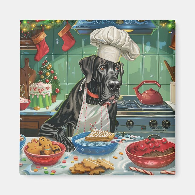 Íman Festas de Natal com Great Dane: Panificação Natali (Frente)