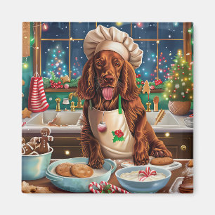 Íman Festas de Natal com Irish Setter: Panificação Fest