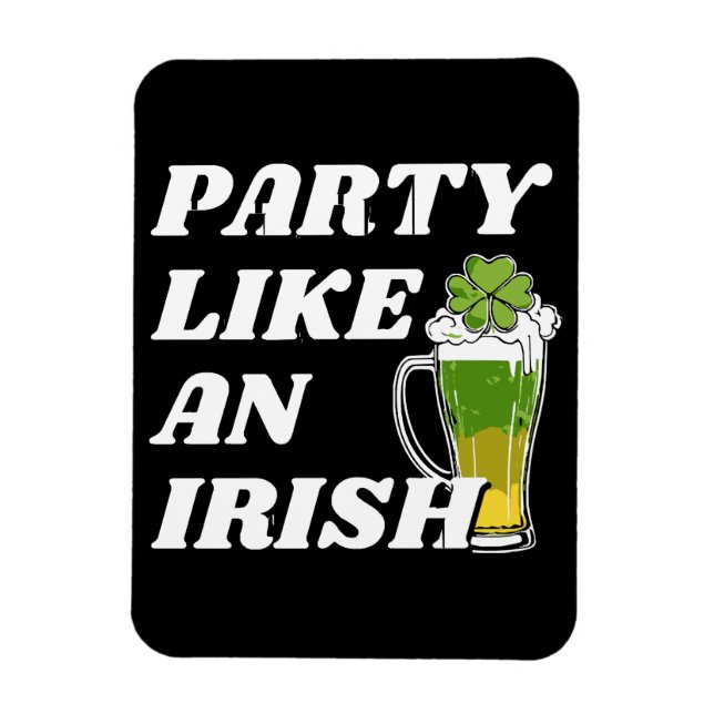Íman Festeje como um Irlandês (Vertical)