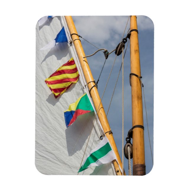 Íman Festival de Barcos de Madeira da Ilha Bainbridge 3 (Vertical)