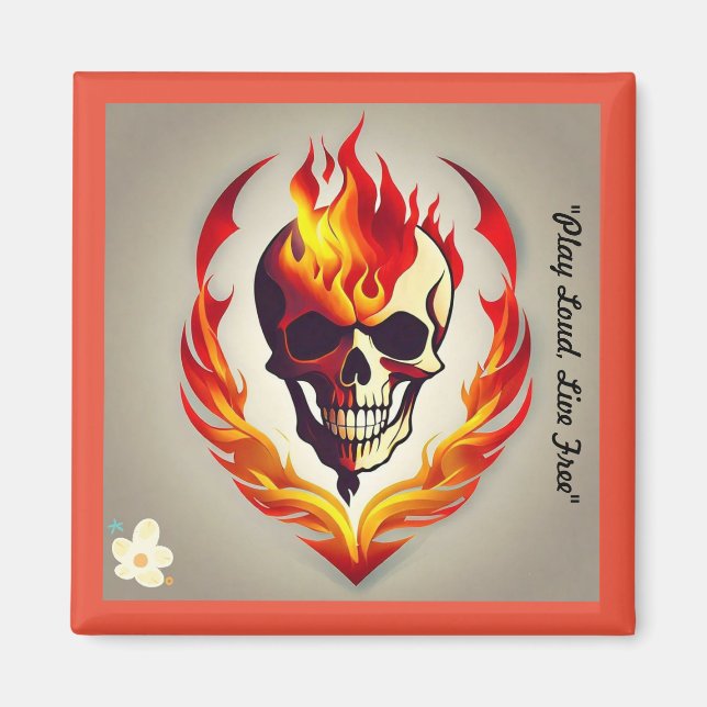 Íman "Festival de Fusão Rock" (Frente)