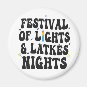Íman Festival de Luzes e Noites de Latkes Hanukkah Dive