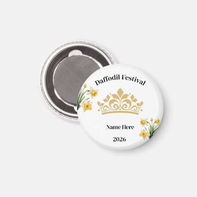 Íman Festival de Narcisos  (Front/Back)