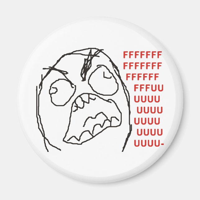 Íman FFFFFFFFUUUUU - Raiva! (Frente)