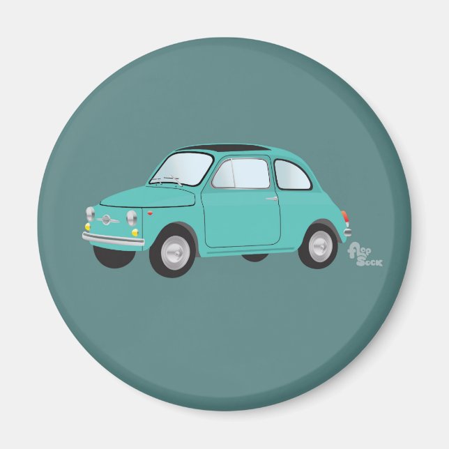 Íman Fiat 500 Magnet (Frente)