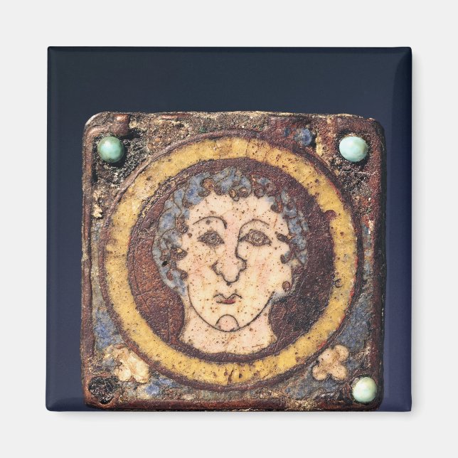 Íman Fibra com o rosto de um jovem (Frente)