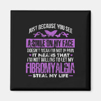 Fibromialgia Fibro Guerreiro Roxo Borboleta