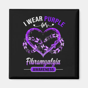 Íman Fibromialgia Sensibilização Eu Visto Borboleta Rox