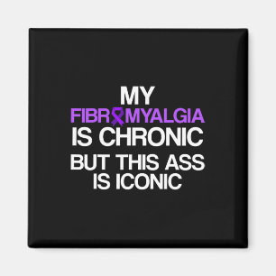 Íman Fibromialgia Sensibilização Sobrevivente Guerreiro