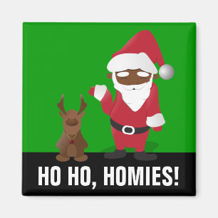 Íman Ficares em casa do Feliz Natal: Papai noel &