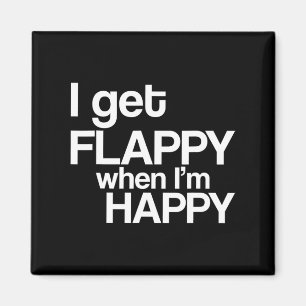 Íman Fico feliz quando sou feliz Autismo consciência Jo