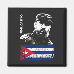 Íman Fidel Castro Cuba Revolution Bandeira Cubana