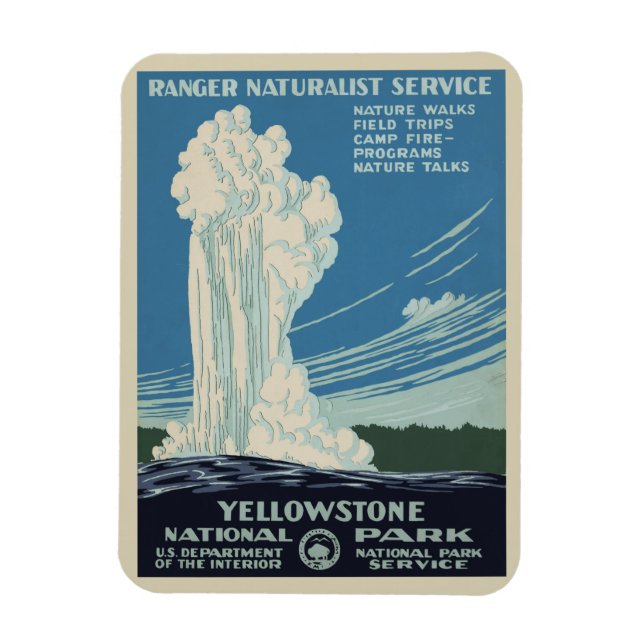 Íman Fiel Velho em Parque Nacional de Yellowstone (Vertical)