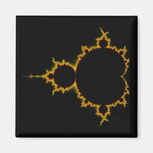 Íman Fiery Mandelbrot Set Magnet