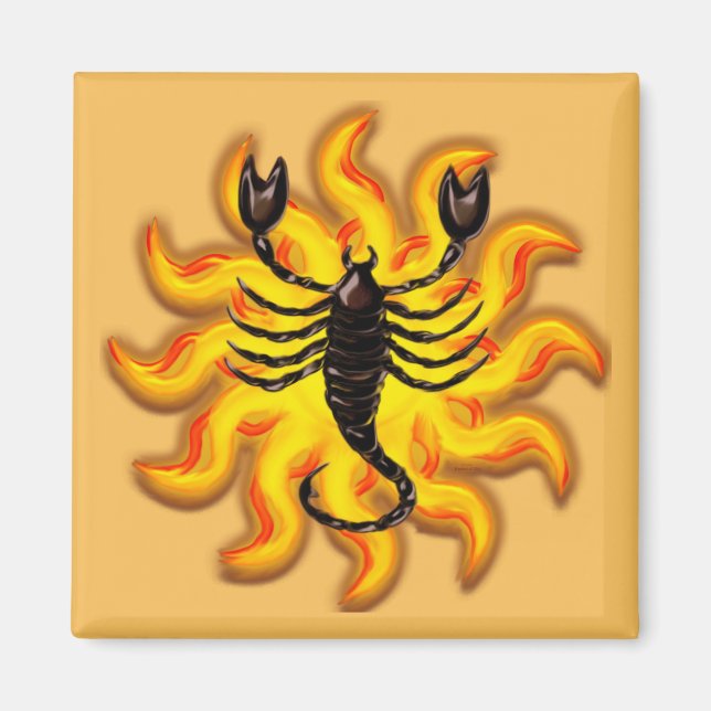 Íman Fiery Scorpio (Frente)