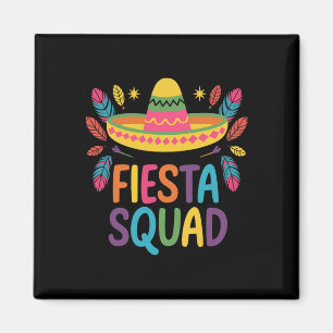 Íman Fiesta Squad Family Matching Cinco De Mayo