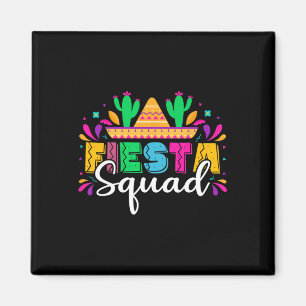 Íman Fiesta Squad Partido Mexicano Cinco De Mayo