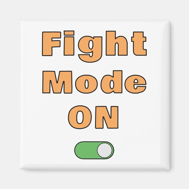 Íman Fight Mode On (Frente)