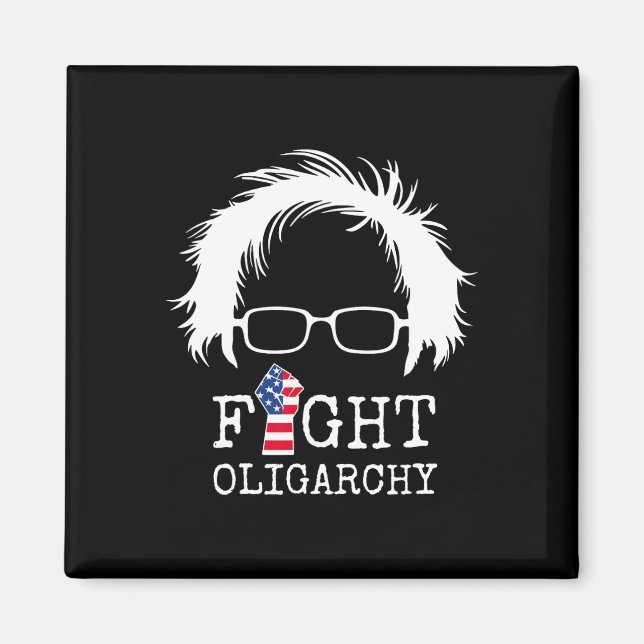 Íman Fight Oligarchy Sanders And Aoc Freedom Us Anti Tr (Frente)