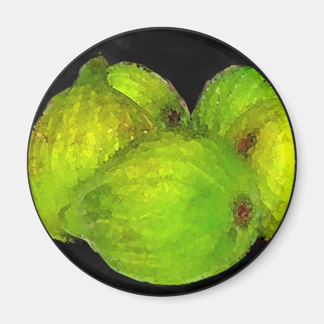 Íman Figs Watercolor - Magnet (Frente)